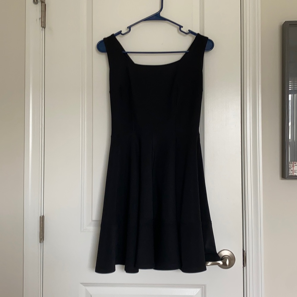 Lulus black skater dress